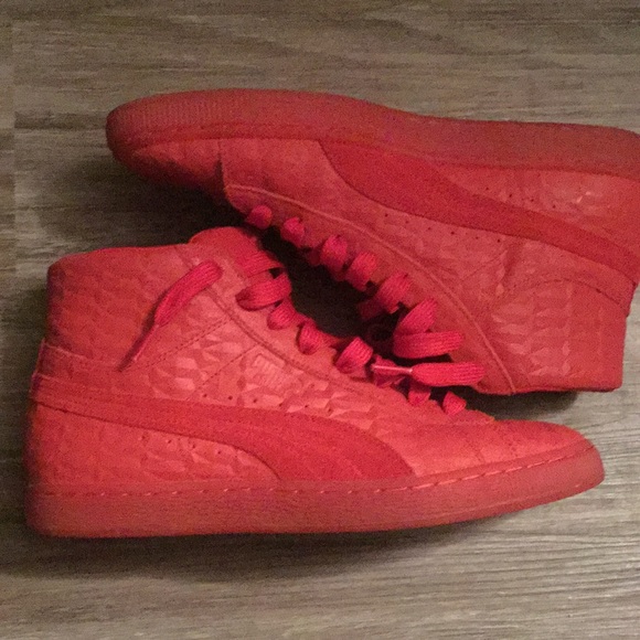 puma mid red